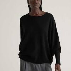 Quince Mongolian Cashmere Batwing Sweater S/M